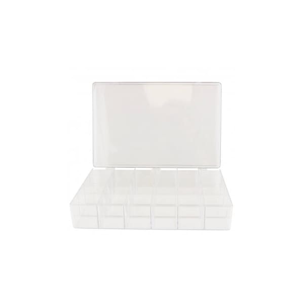 Compartment Box with 24 compartments, 13.25 in H x 9 in W